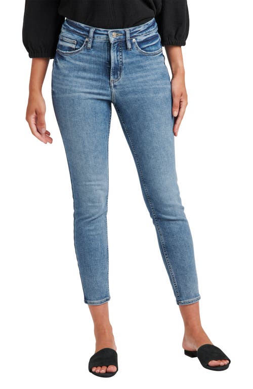Silver Jeans Co. Infinite Fit High Waist Skinny Indigo at Nordstrom