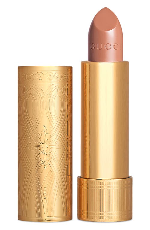 Gucci Rouge à Lèvres Satin Lipstick in Margaret Candleflame at Nordstrom
