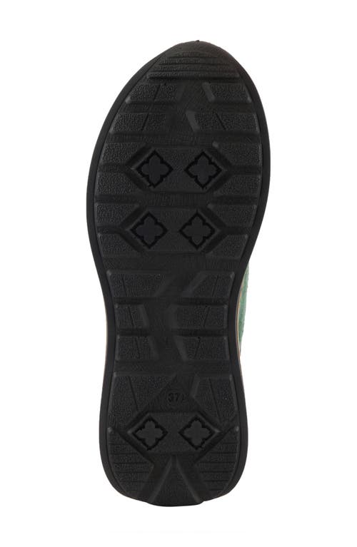 Spring Step Booker Sneaker In Olive Multi