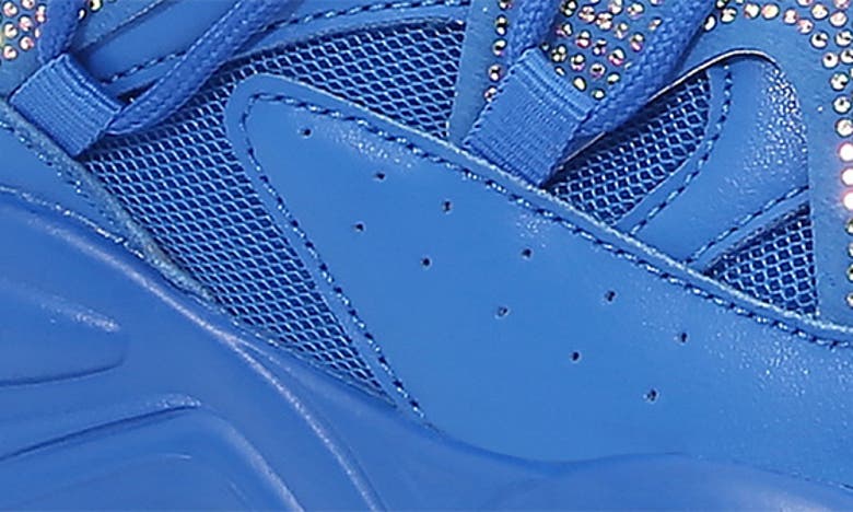 Shop Berness Nikki Embellished Sneaker In Royal Blue