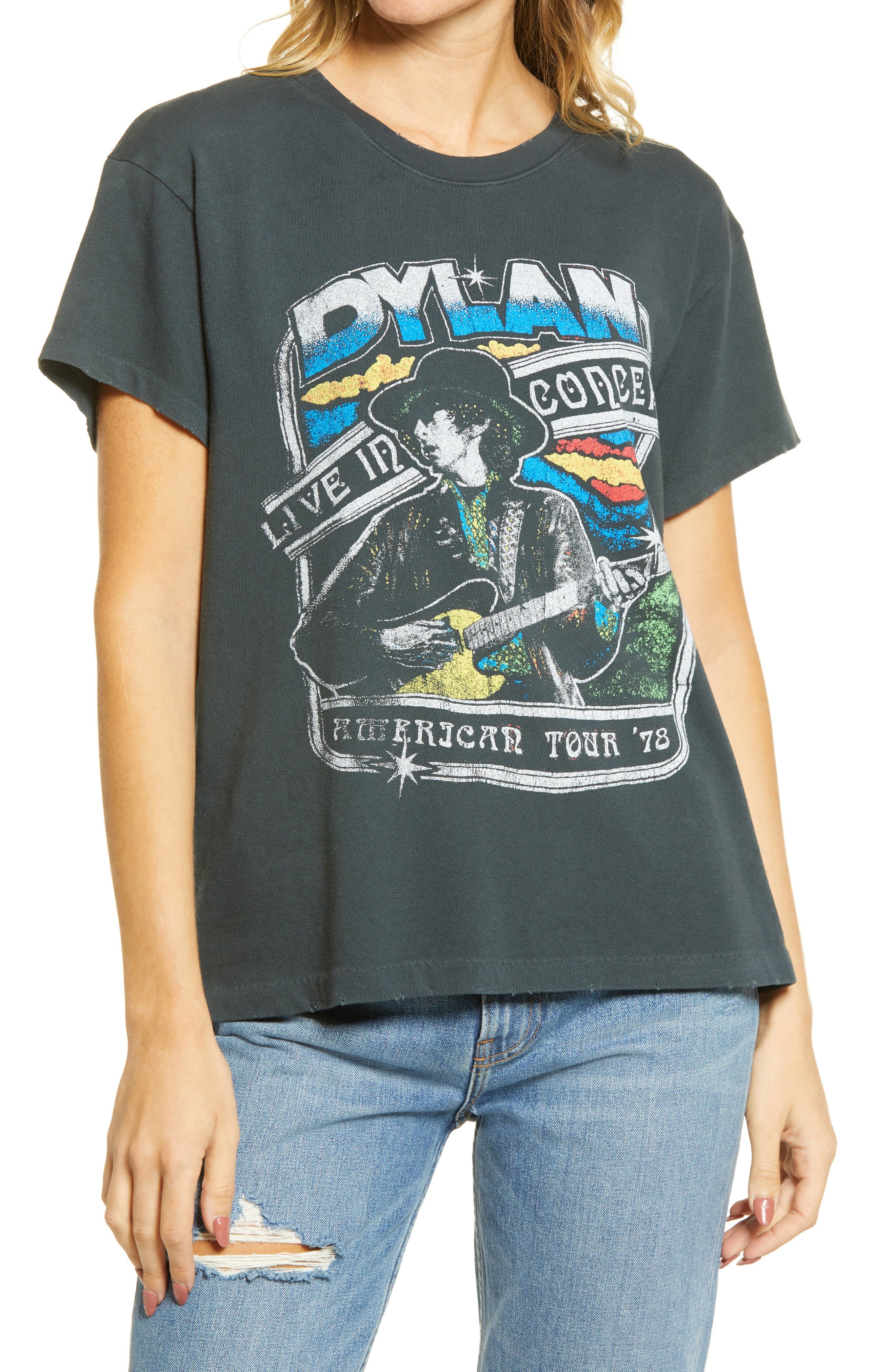bob dylan 1978 tour t shirt