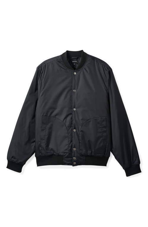 Shop Brixton Dillinger Flight Bomber Jacket In Black