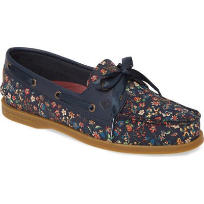 Sperry 2-Eye Liberty Boat Shoe, Blue