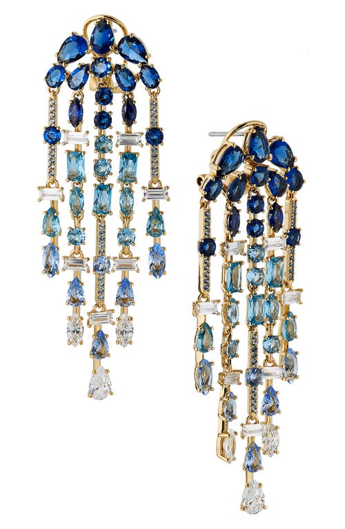 Nadri Rockstars Crystal Chandelier Earrings in Gold at Nordstrom