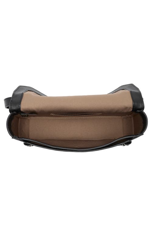 Rag & Bone Max Leather Convertible Shoulder Bag In Blk