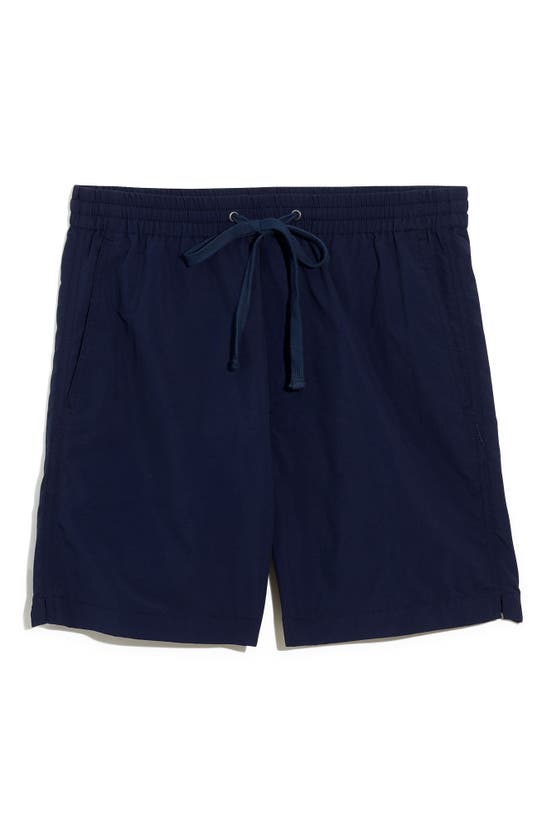 Madewell Re-sourced Everywear Shorts In Twilight