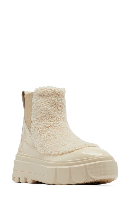 SOREL Caribou X Waterproof Chelsea Boot Bleached Ceramic/Oatmeal at Nordstrom,