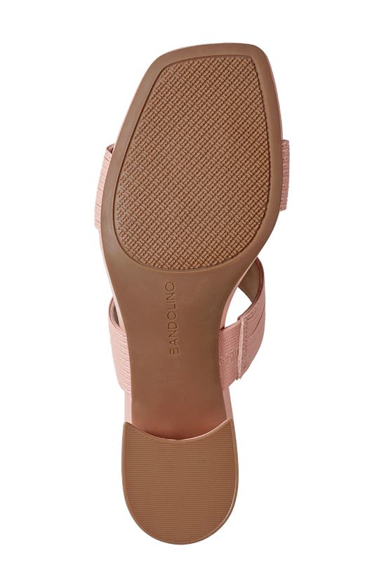 Shop Bandolino Merily 3 Heeled Sandal In Light Pink