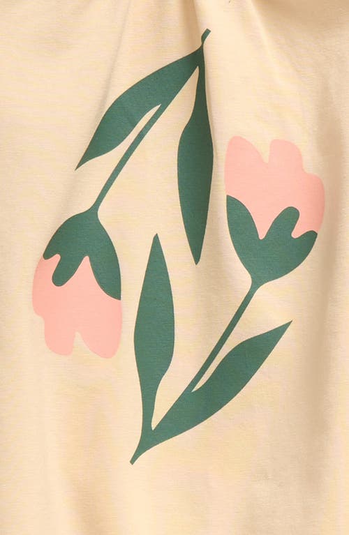 TINY TRIBE TINY TRIBE BLOSSOM GRAPHIC T-SHIRT & LEGGINGS SET 