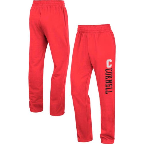 Men's Colosseum Red Cornell Big Red Wordmark Pants