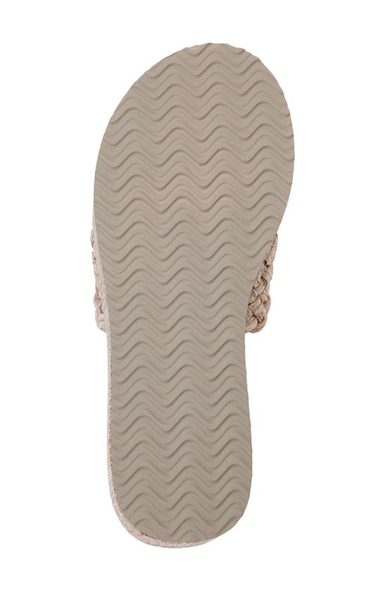 Beach By Matisse Cairo Platform Sandal In Taupe