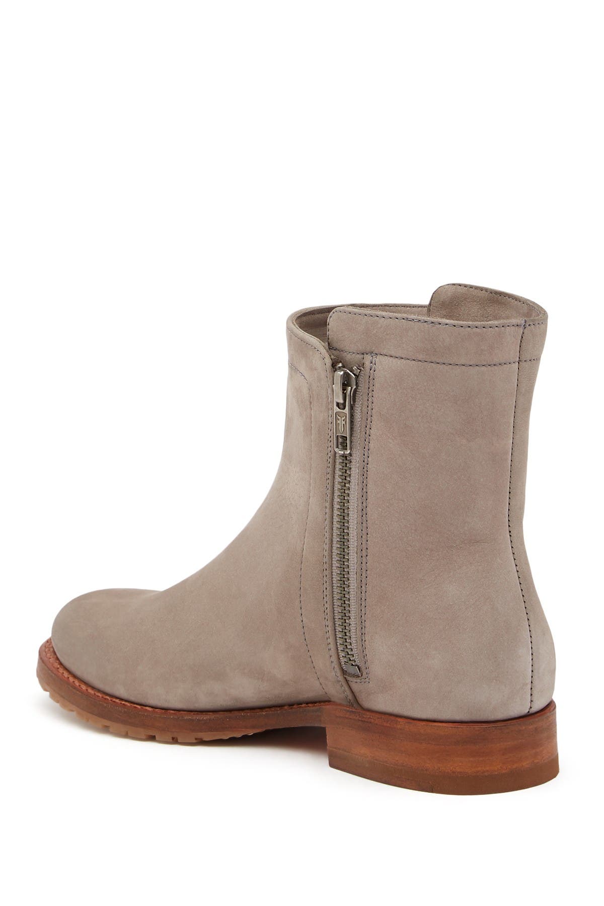 frye natalie double zip boot