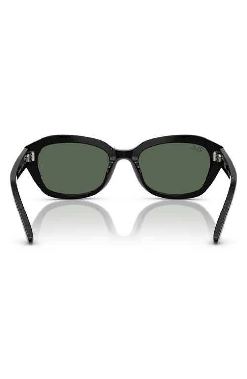 Ray Ban Ray-ban Kids' 48mm Irregular Sunglasses In Black