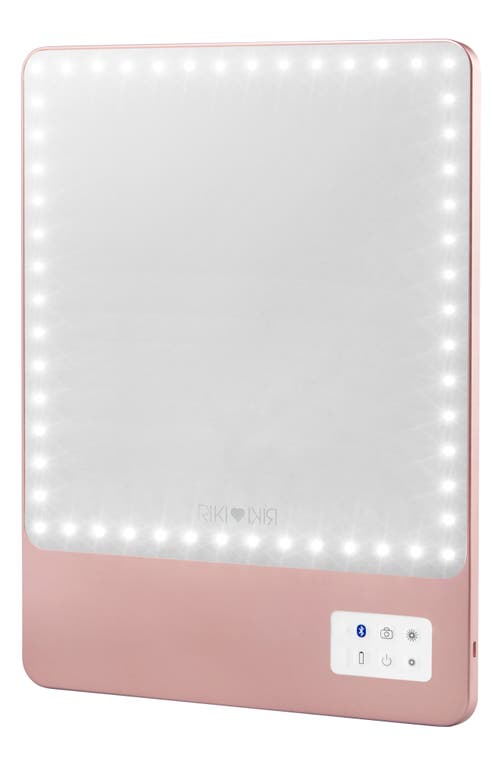 Riki Loves Riki 5X Skinny Lighted Mirror (Nordstrom Exclusive) $225 Value in Rose Gold