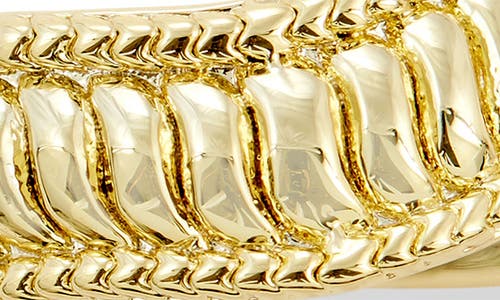 Savvy Cie Jewels Cz Wave Textured Ring In Yellow