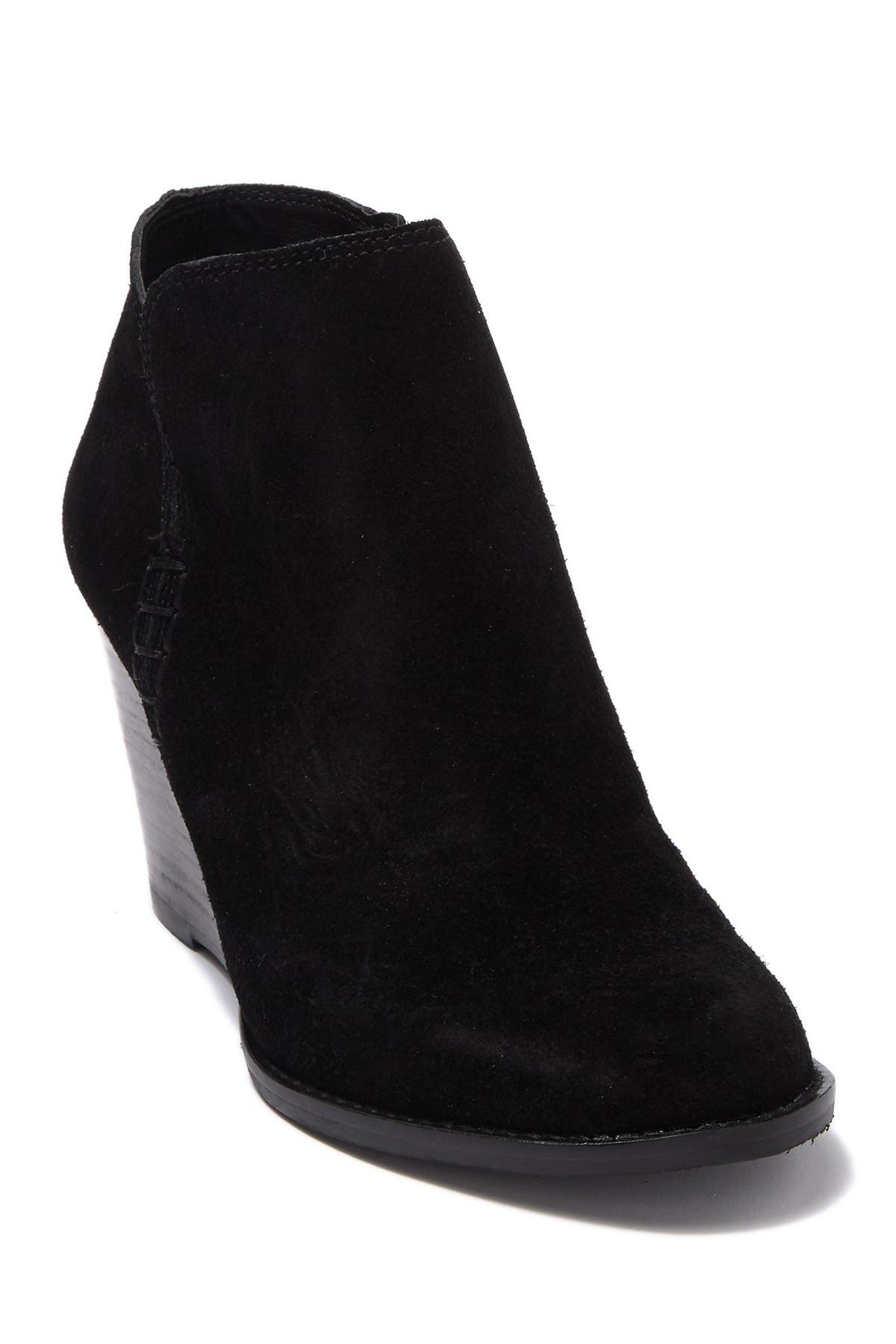 Lucky Brand Yimme Wedge Heel Boot In Black