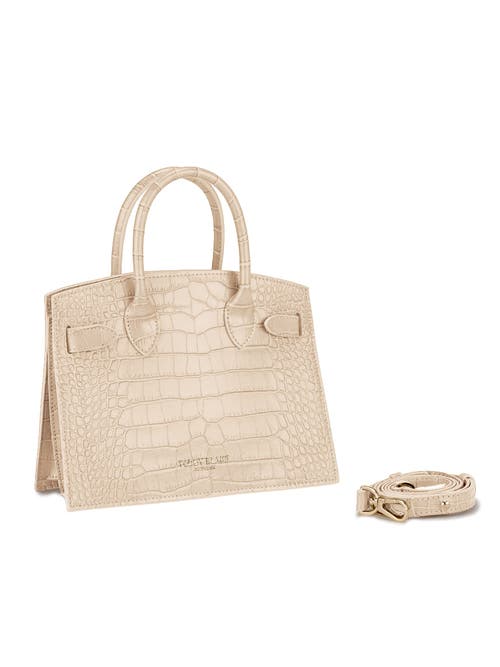Teddy Blake Bella Croco 12" In Cream