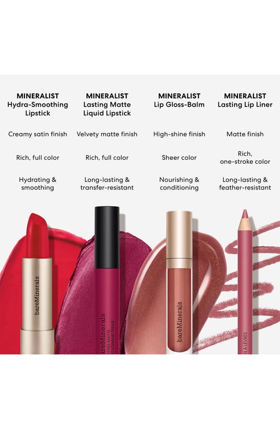 Bareminerals Mineralist Lasting Lip Liner In Pink
