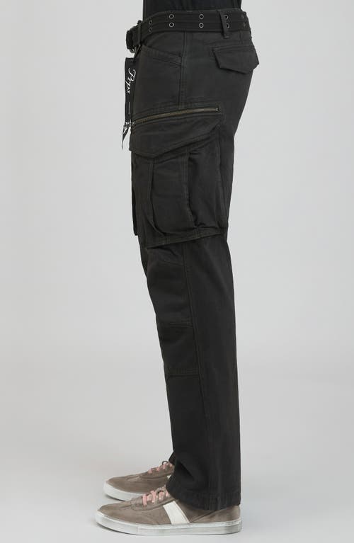 PRPS PRPS BACKBONE BELTED CARGO JEANS 