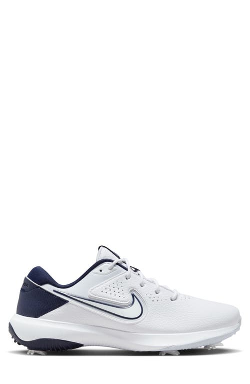 Shop Nike Victory Pro 3 Golf Shoe In White/football Grey/obsidian