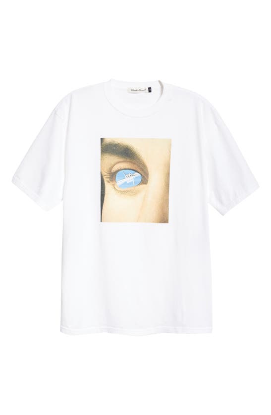 Shop Undercover Eye Graphic T-shirt In White