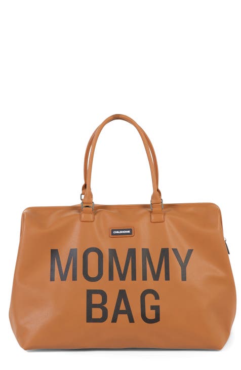 Childhome Signature Mommy Bag, Sporty Diaper Bag, Water Repellant Tote Bag,  Large Diaper Bag, Baby Essentials Travel Bag