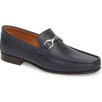 Donald Pliner Darrin Bit Loafer- Blue