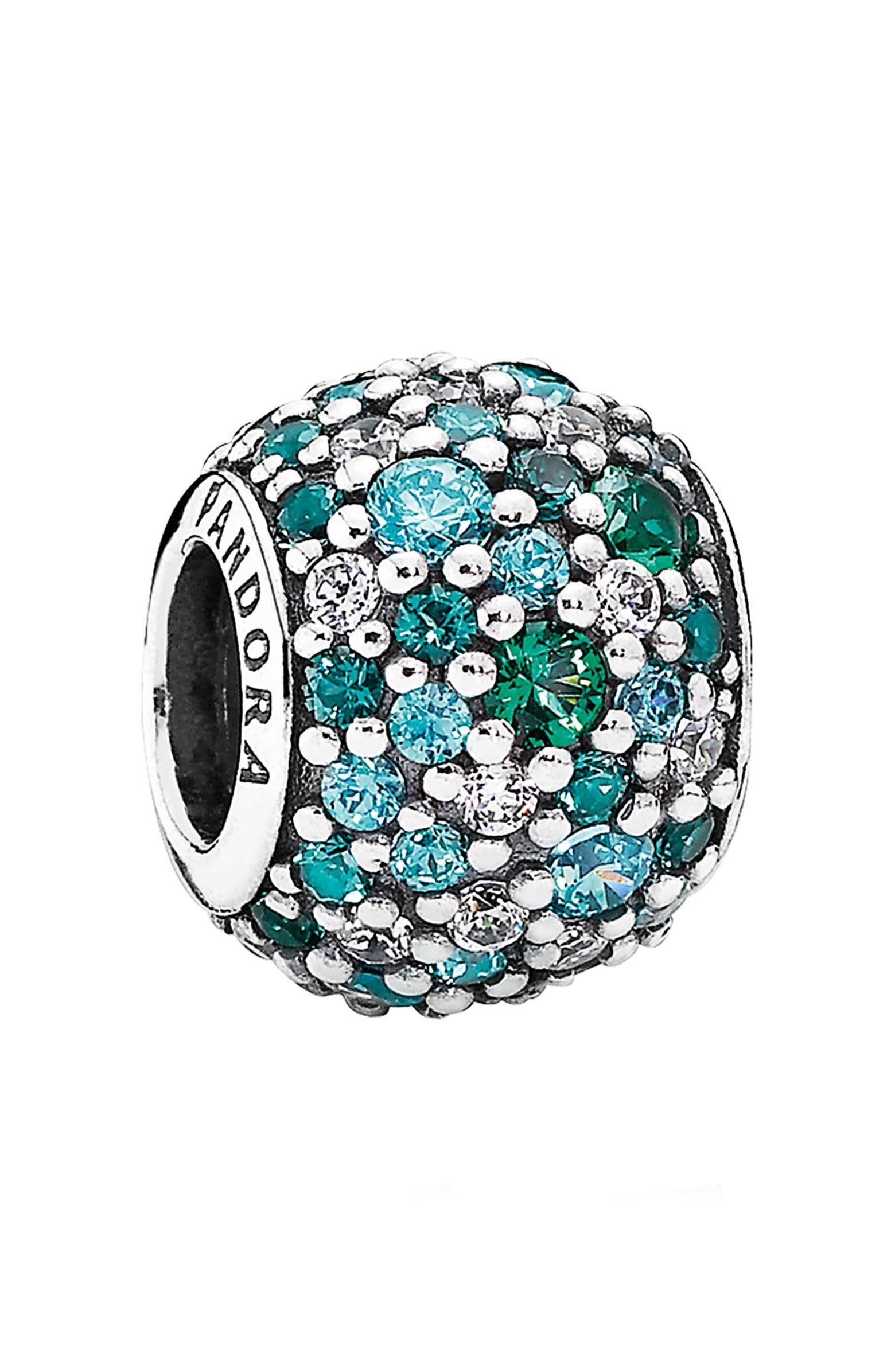 Beads and pave pandora bracelet Clearance