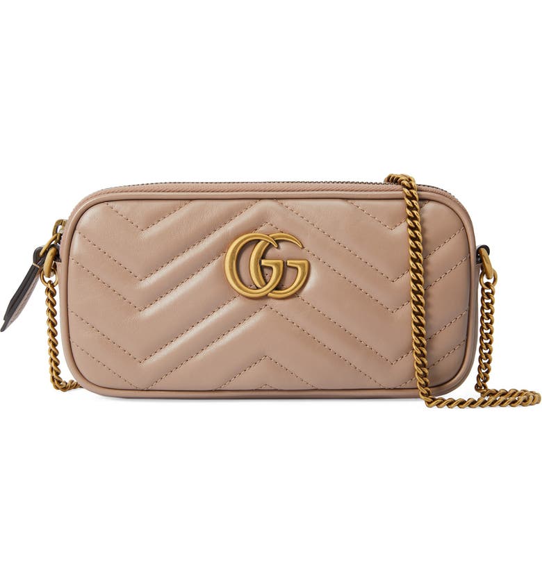 Gucci Mini GG Marmont 2.0 Matelassé Leather Crossbody Bag | Nordstrom