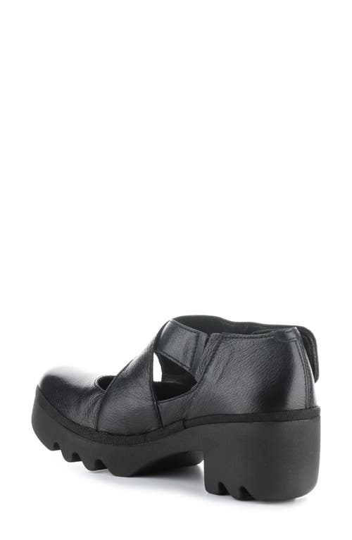 Shop Fly London Togo Loafer In Black Mousse