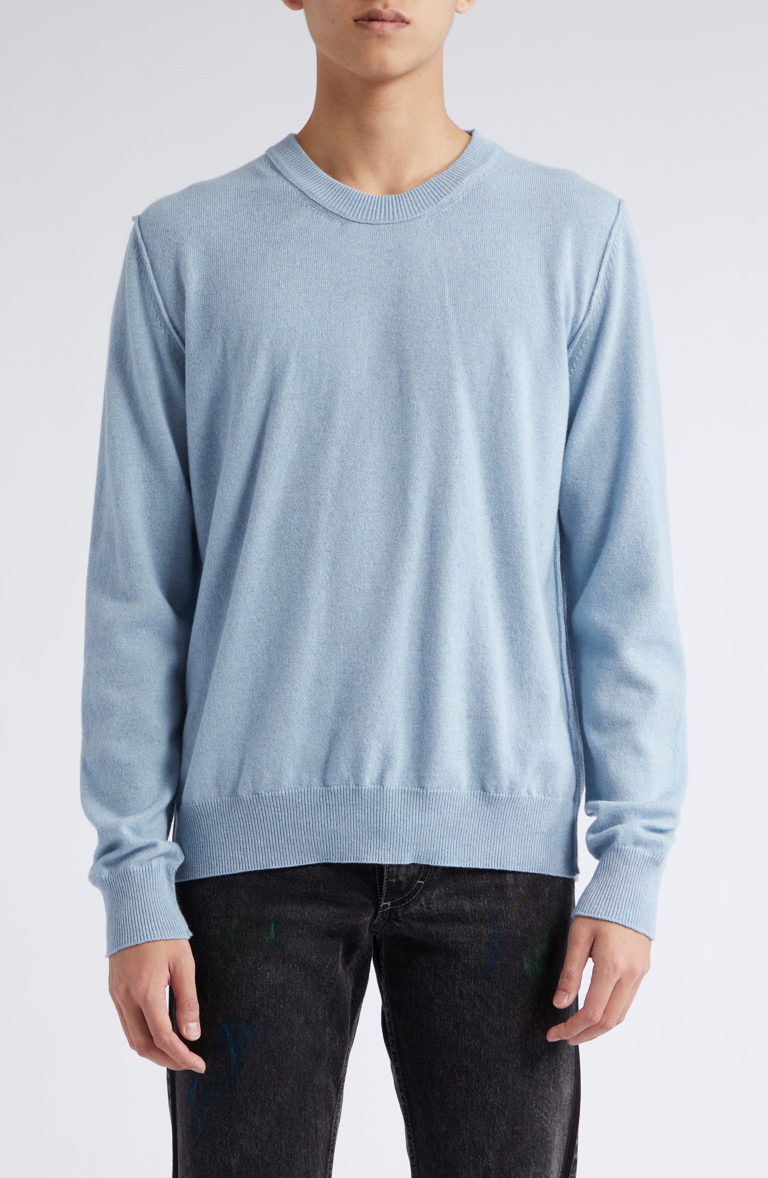 MAISON MARGIELA - Wool Blend Crewneck Sweater