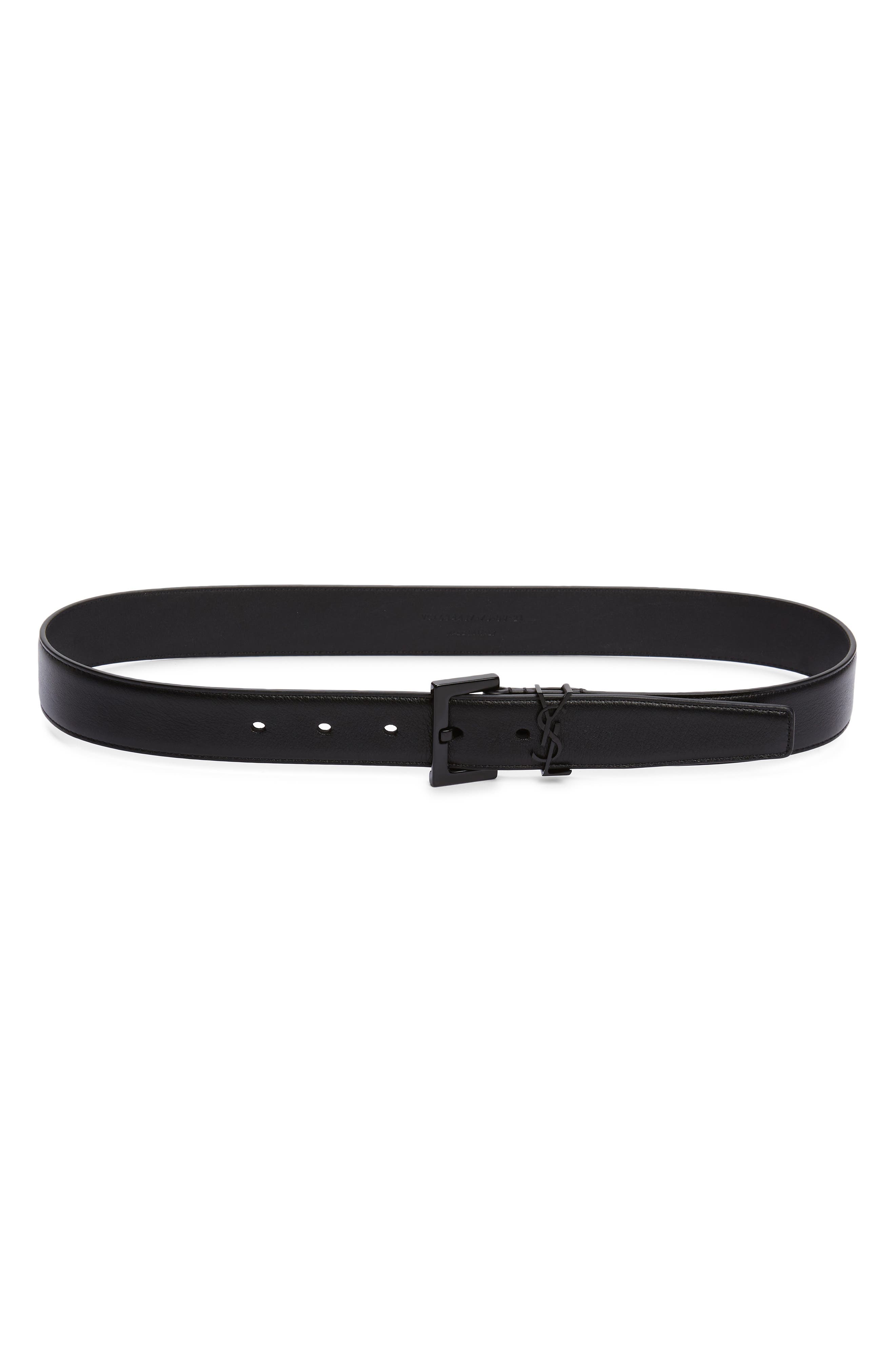 saint laurent skinny belt