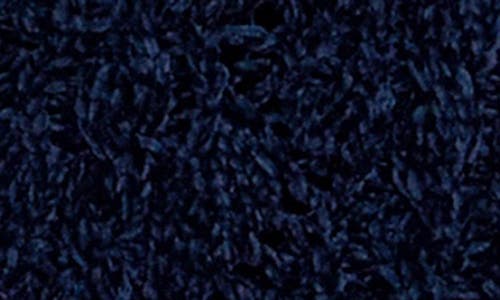 English Factory Chenille Miniskirt In Navy/white