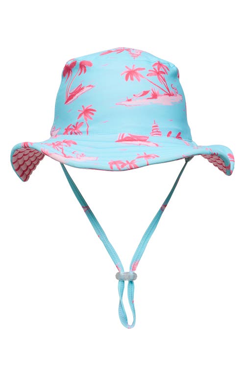 Snapper Rock Kids' Lighthouse Island Reversible Bucket Hat in Blue at Nordstrom, Size 0-24 M