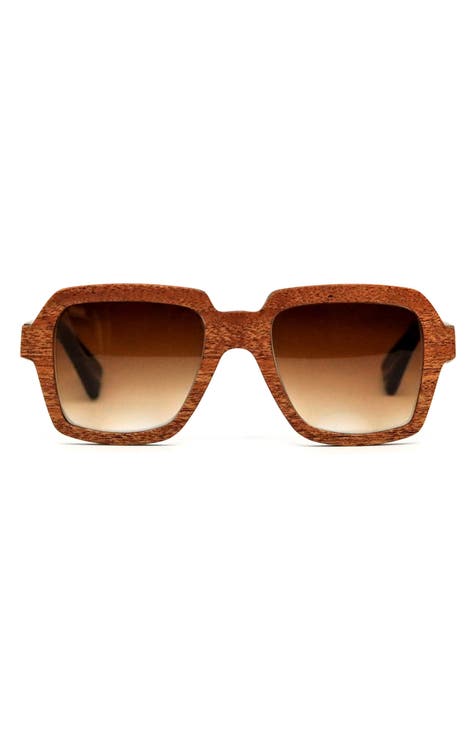 Chanel Small Brown Rectangle Sunglasses - Ann's Fabulous Closeouts