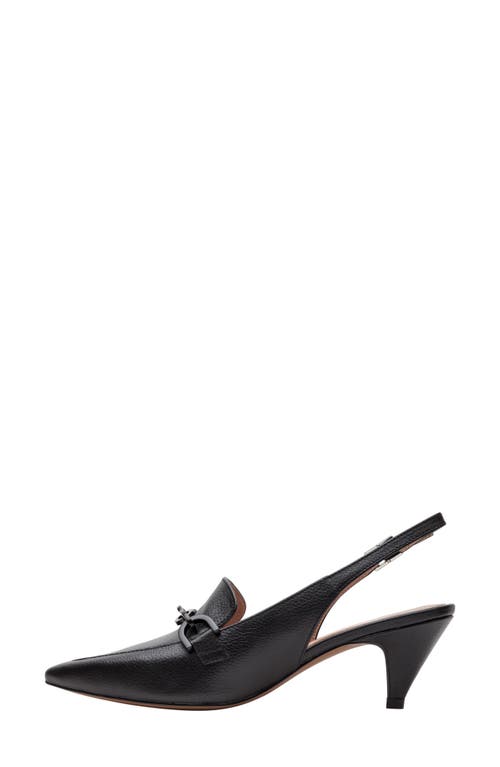 Linea Paolo Cassie Slingback Pump In Black