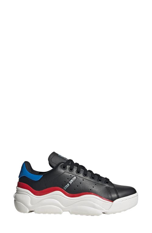 Shop Adidas Originals Adidas Stan Smith Millencon Sneaker In Black/royal/scarlet