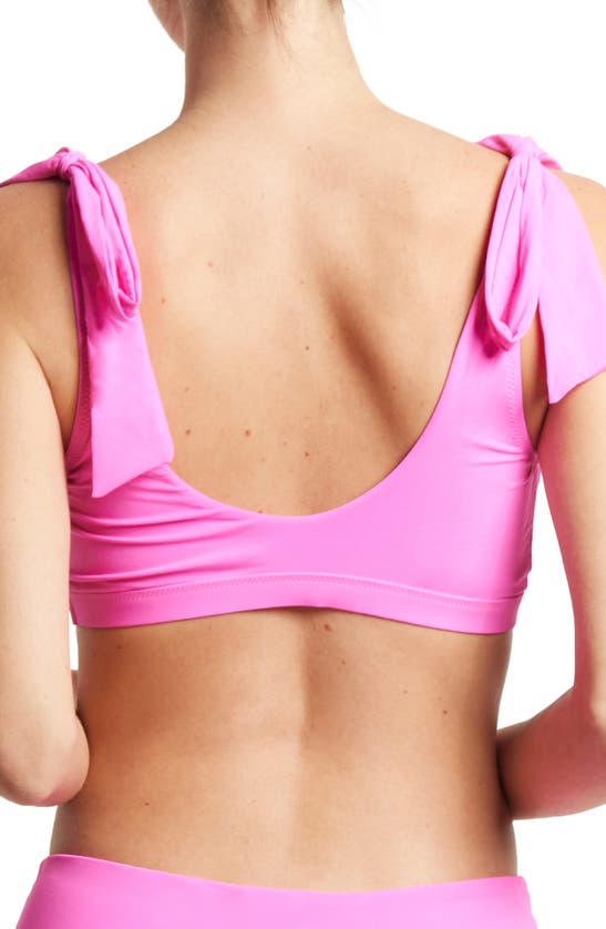 Hanky Panky Scoop Neck Swim Top In Unapologetic Pink