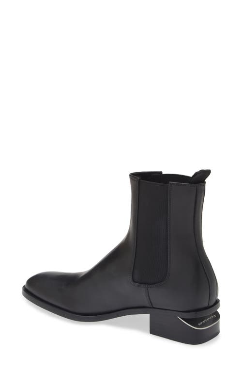 Shop Alexander Wang Kane Cutout Chelsea Boot In Black