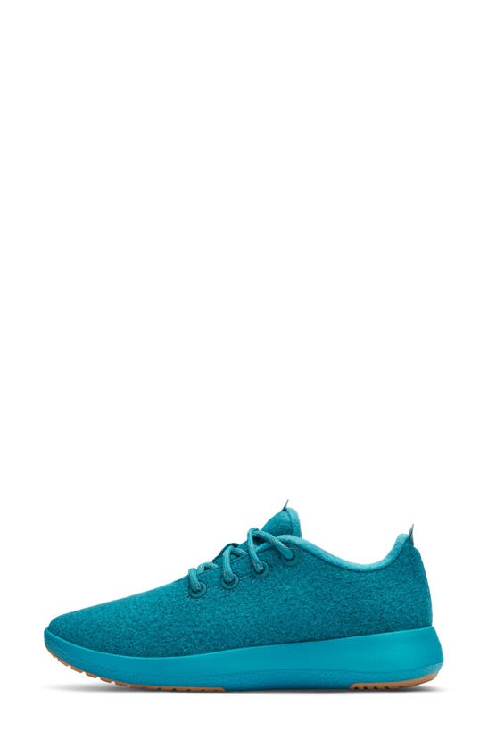 Shop Allbirds Wool Runner Mizzle Sneaker In Thrive Teal/ Rugged Khaki