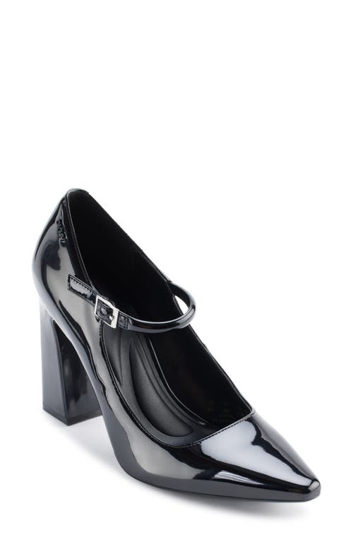 Dkny Spruce Pointed Toe Mary Jane Pump In Black