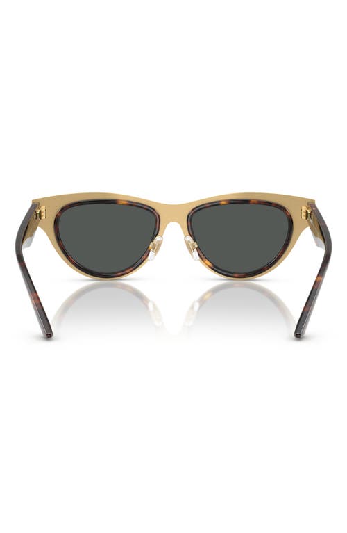 Shop Versace 52mm Cat Eye Sunglasses In Havana