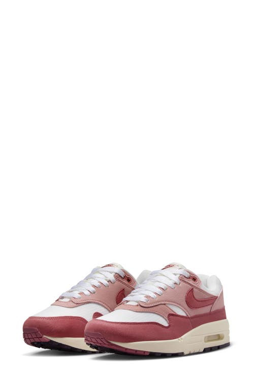 Nike Air Max 1 '87 Sneaker In Sail/red/milk