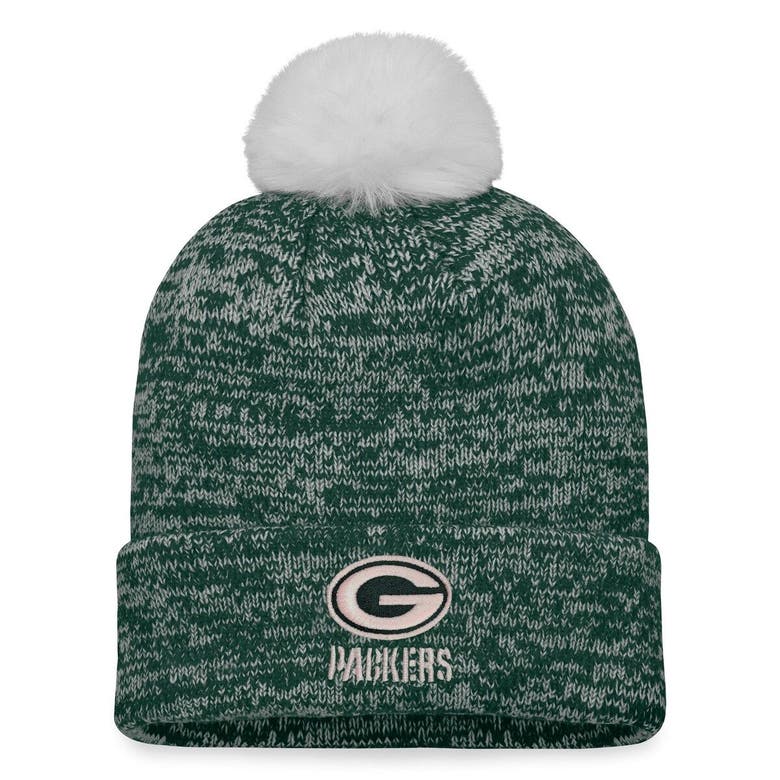 Green Bay Packers Sport Knit Cuffed Pom Knit Cap / Beanie – Green