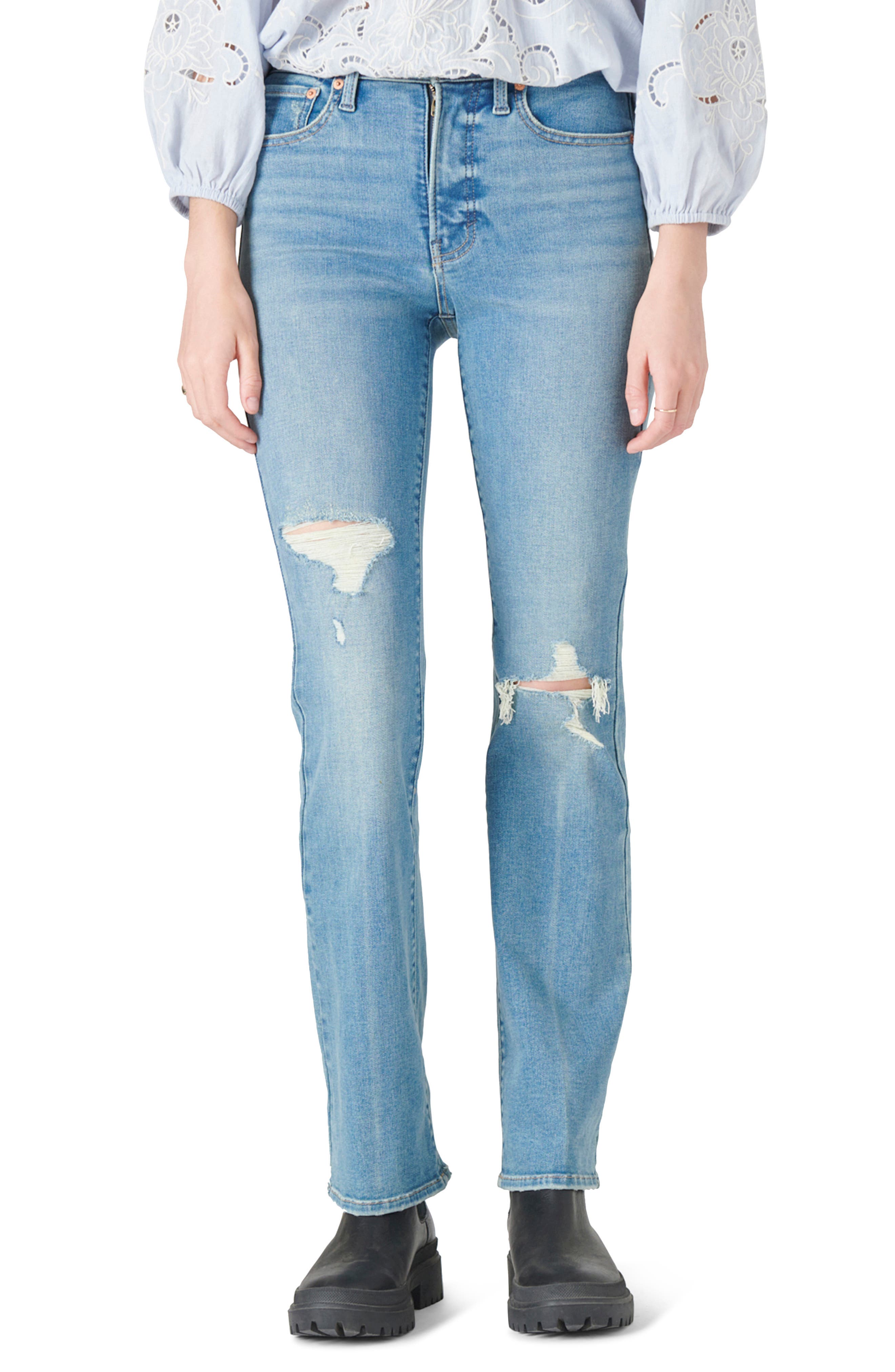 Women's Lucky Brand Ripped \u0026 Distressed 