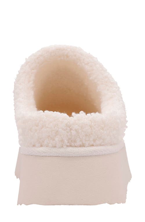 Shop Mia Icicle Faux Shearling Slipper In Colorful Smiley