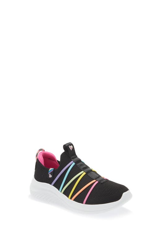 SKECHERS Ultra Flex 3.0 Washable Sneaker Black/Multi at Nordstrom, M