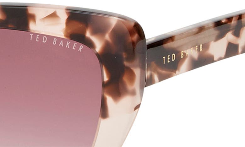 TED BAKER TED BAKER LONDON 55MM CAT EYE SUNGLASSES