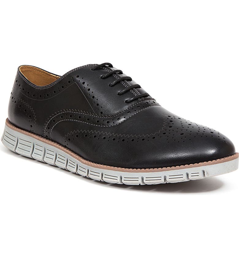 Deer Stags Benton Jr. Classic Lace-Up Wingtip Hybrid Sneaker Dress ...