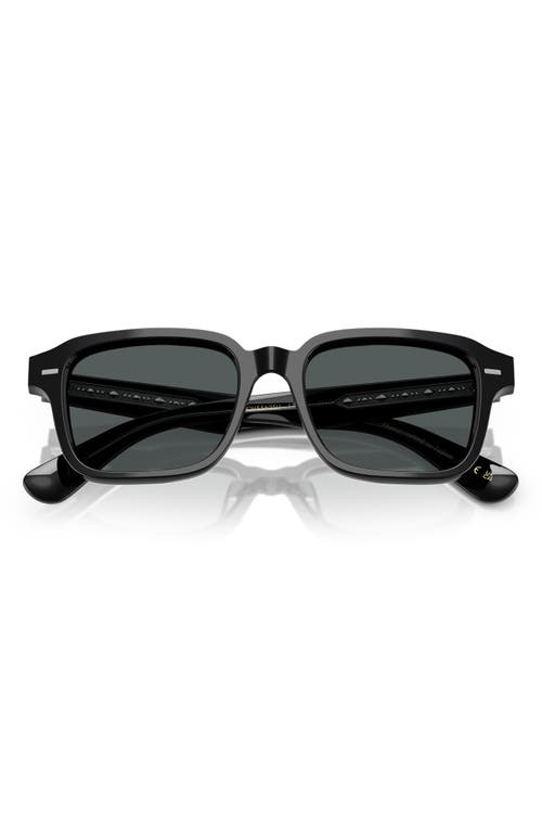 Oliver Peoples 51mm Pillow Sunglasses In Black
